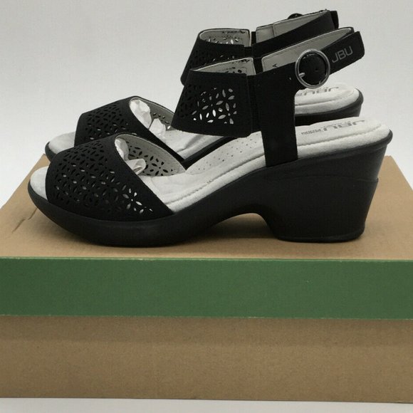 Women’s JBU By Jambu Black Toledo Memory Foam Sz 6 - Picture 7 of 9